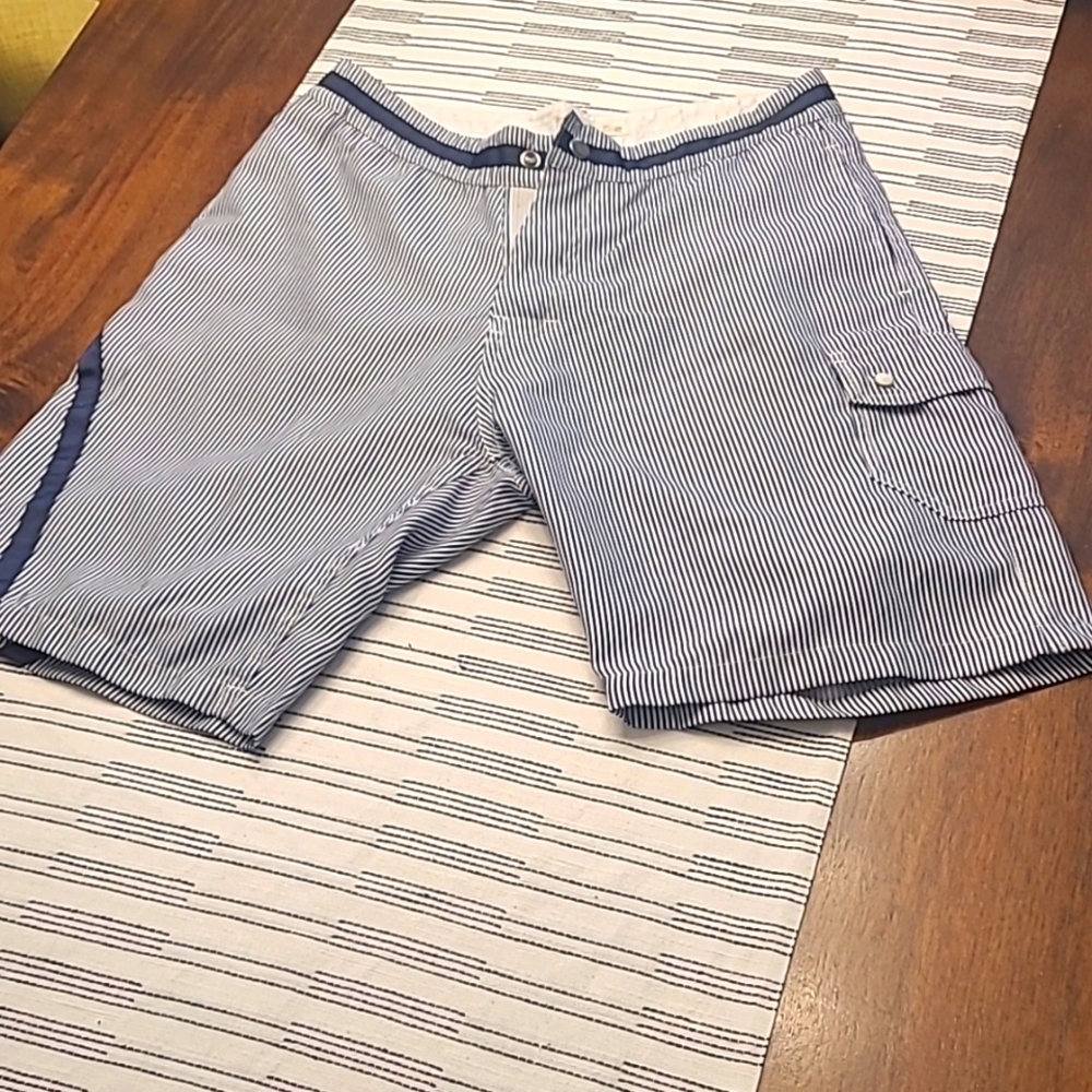 Striped Boat Shorts ⛵️ S